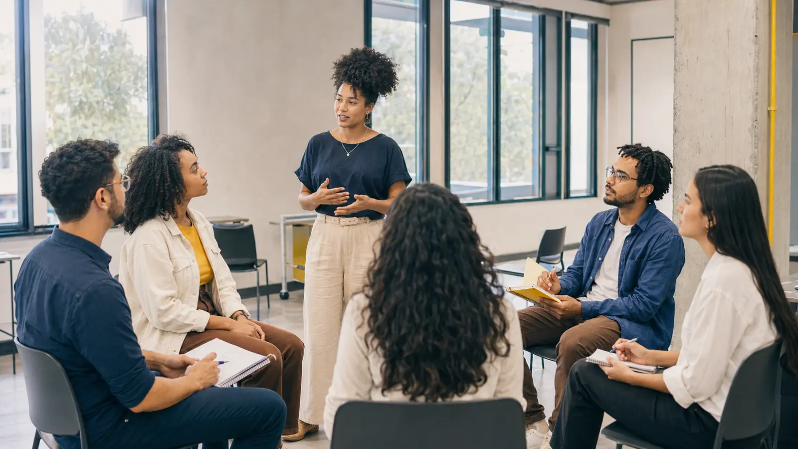 Curso empresarial na área de pessoas